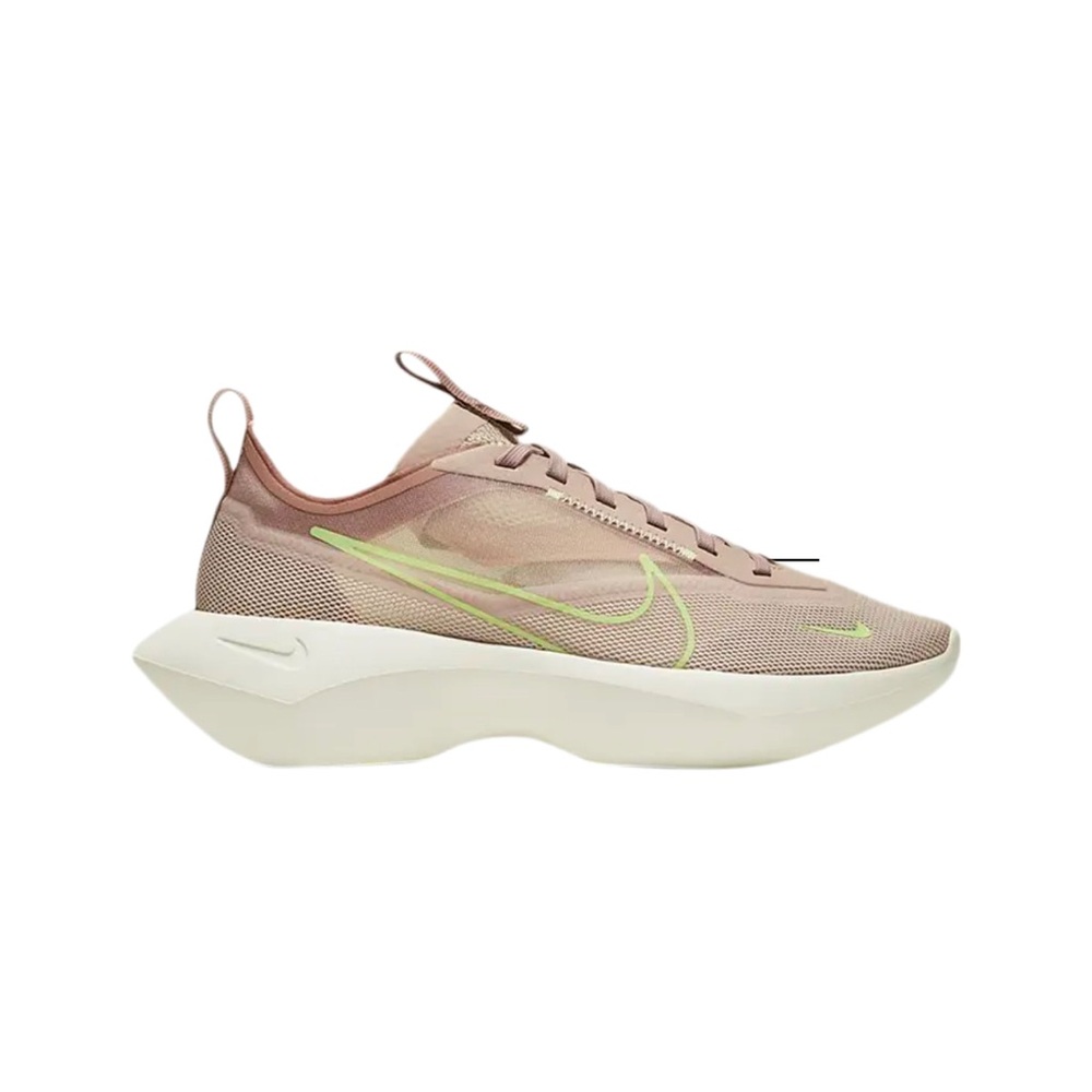 Nike Vista Lite platform mesh sneaker in color Fossil Stone